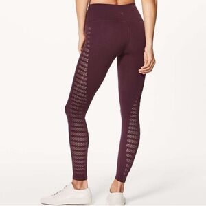 Lululemon Reveal 7/8 Tight (Stripes 25”)